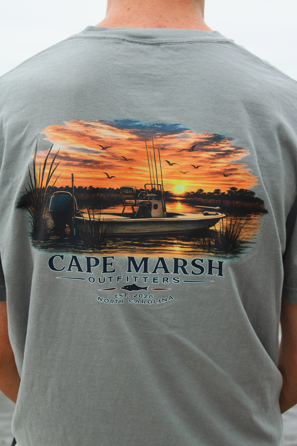 Marsh Sunset Tee